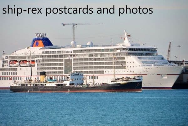 SHIELDHALL (1955b) passing EUROPA 2