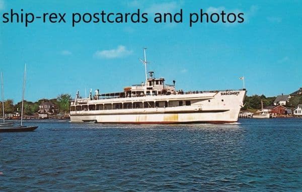 SIASCONSET (Nantucket ferry) a