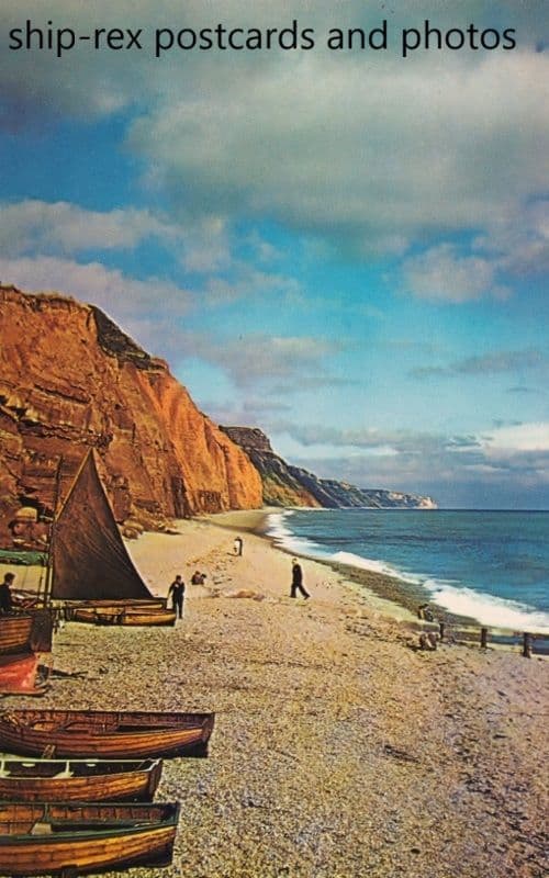 Sidmouth Devon Red Cliffs