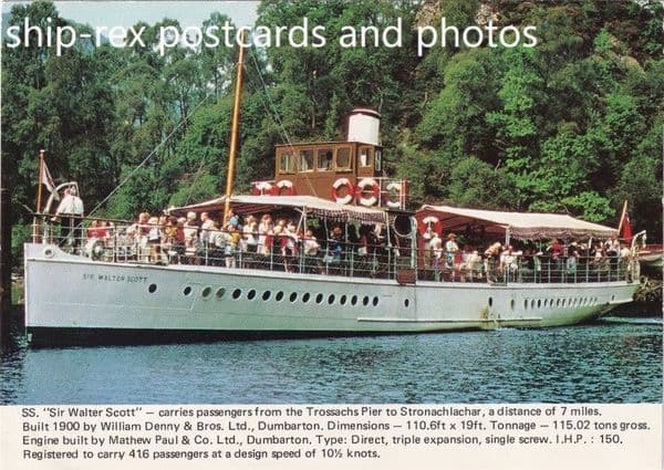 SIR WALTER SCOTT (Loch Katrine) f