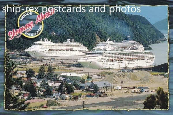 Skagway (Alaska) cruise ships
