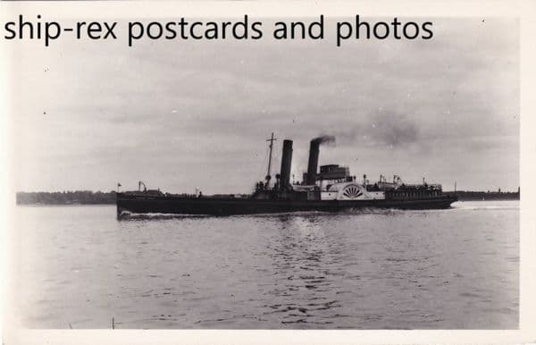 SOLENT QUEEN (1889, Red Funnel) a