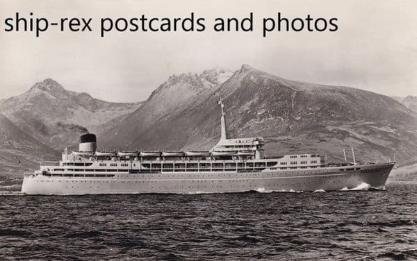 SOUTHERN CROSS (1955, Shaw Savill & Albion) c