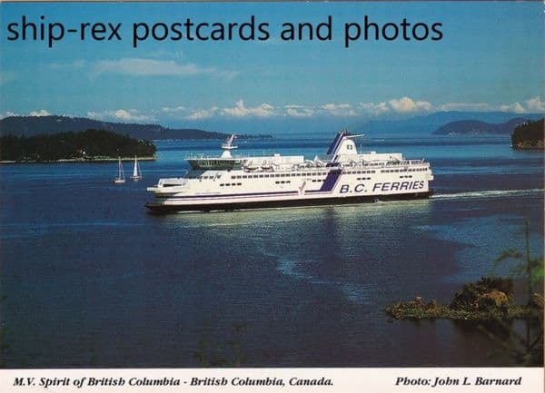 SPIRIT OF BRITISH COLUMBIA (BC Ferries) d