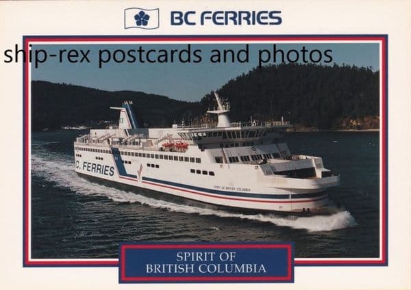 SPIRIT OF BRITISH COLUMBIA (BC Ferries) e