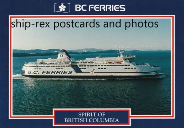 SPIRIT OF BRITISH COLUMBIA (BC Ferries) f