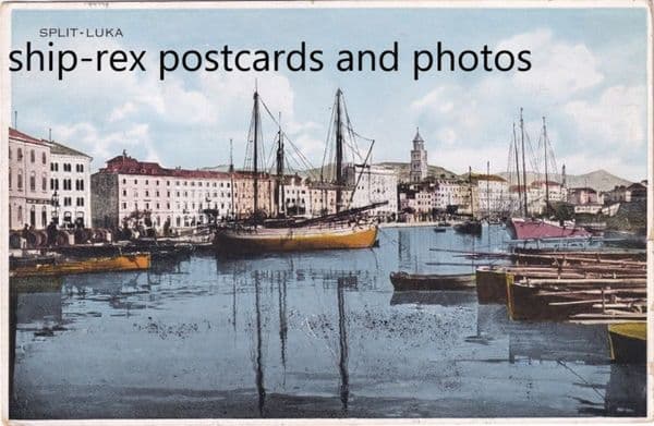 Split-Luka, Croatia, view of harbour