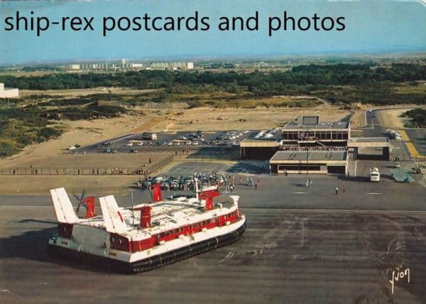 SRN4 hovercraft at Calais Hoverport