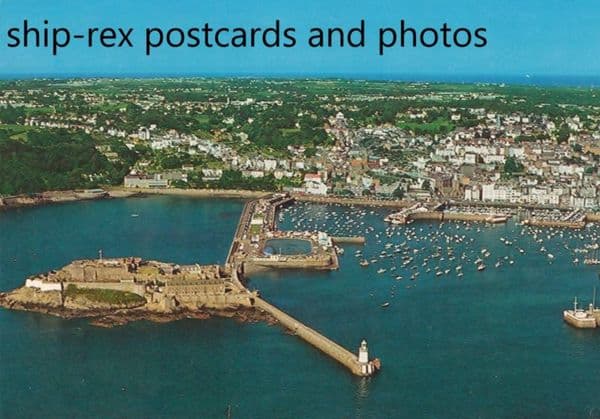 St Peter Port harbour, Guernsey b