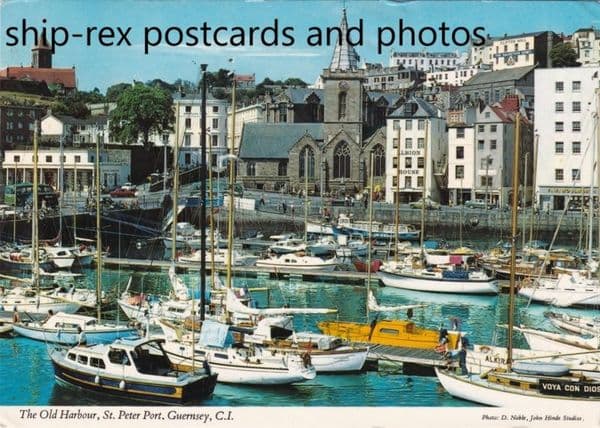 St Peter Port harbour, Guernsey d