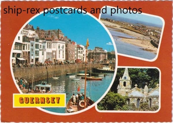 St Peter Port on Guernsey multi-view