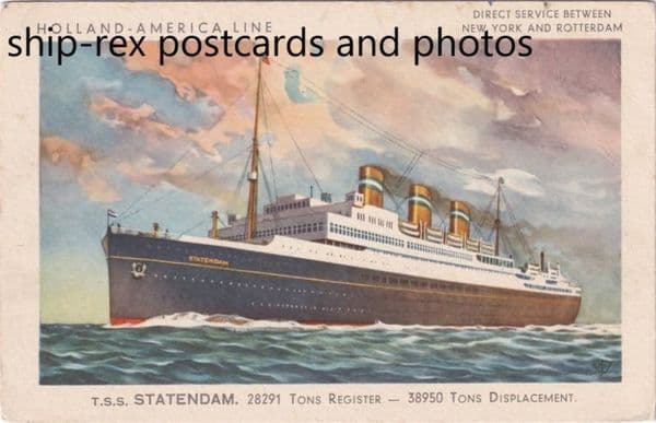 STATENDAM (1929, Holland America) b