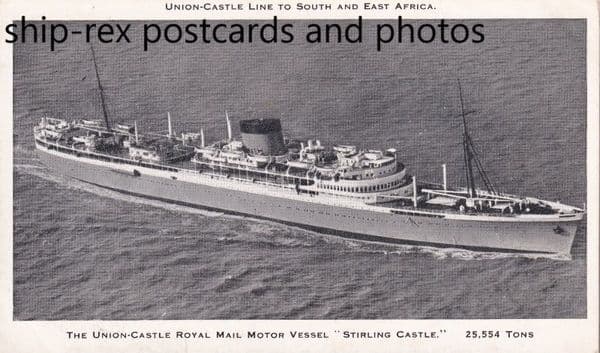 STIRLING CASTLE (Union Castle)~b