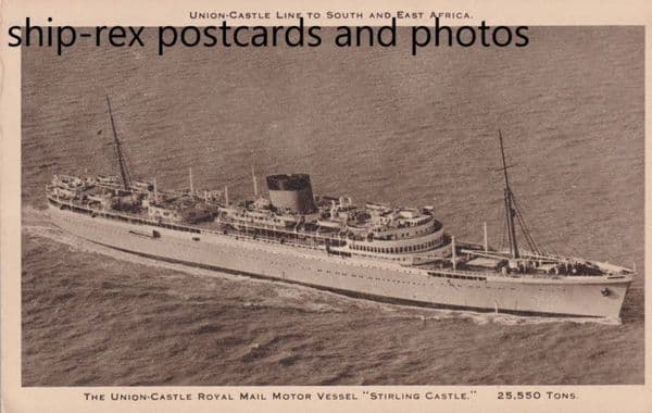 STIRLING CASTLE (Union Castle)~c