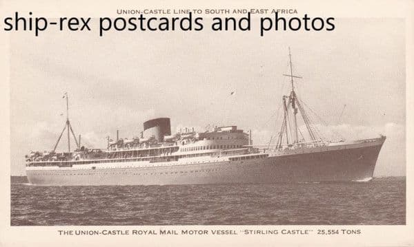STIRLING CASTLE (Union Castle)~e