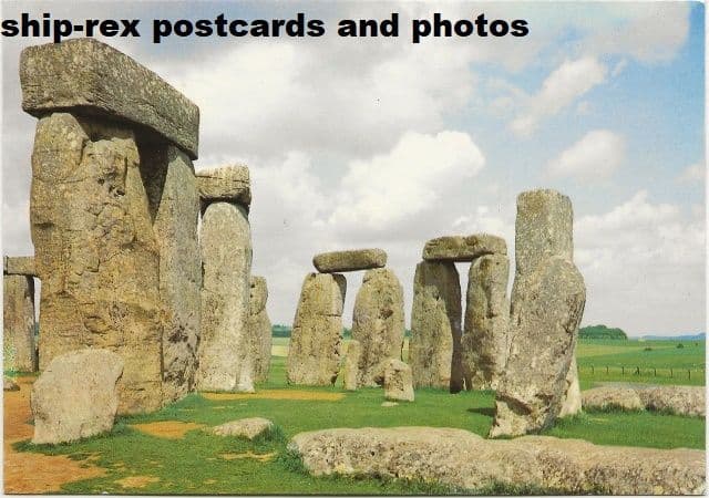 Stonehenge Wiltshire postcard a