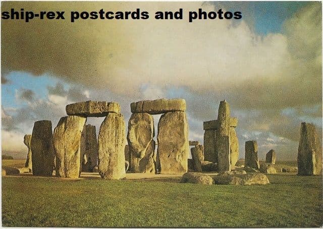 Stonehenge Wiltshire postcard c