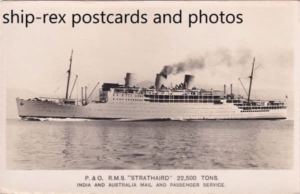 STRATHAIRD (1932a, P&O Line) b
