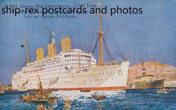 STRATHNAVER (1931a, P&O Line) a