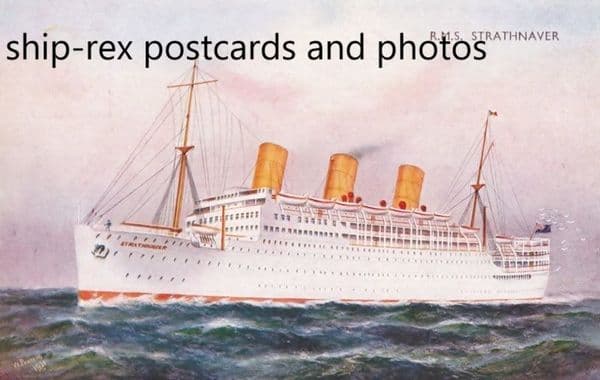 STRATHNAVER (1931a, P&O Line) b