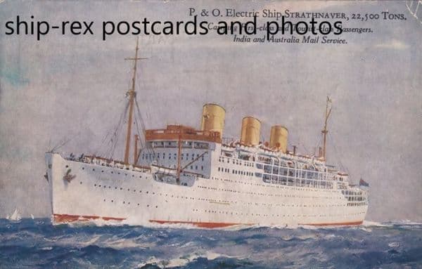 STRATHNAVER (1931a, P&O Line) c