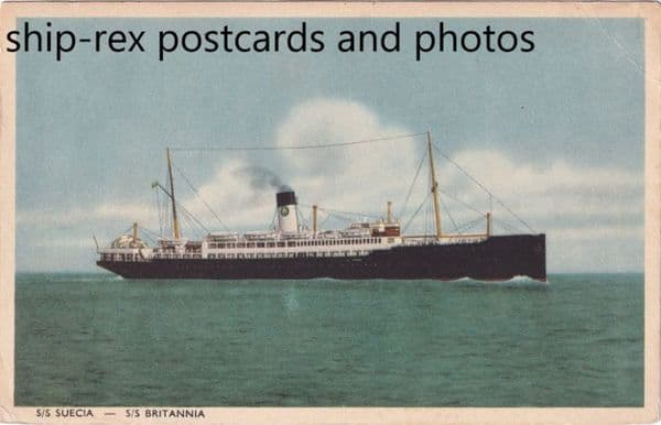 SUECIA or BRITANNIA (Swedish Lloyd) b
