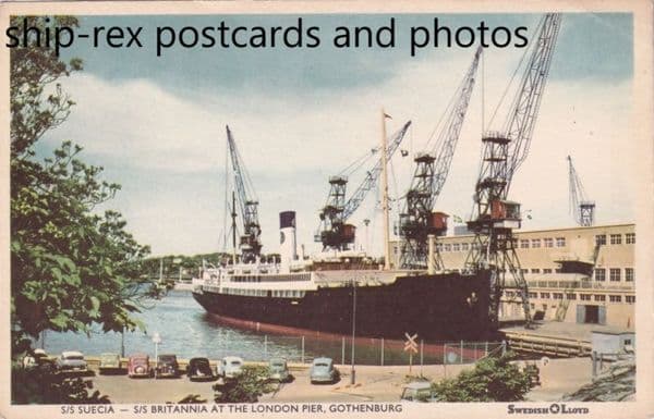 SUECIA or BRITANNIA (Swedish Lloyd) d
