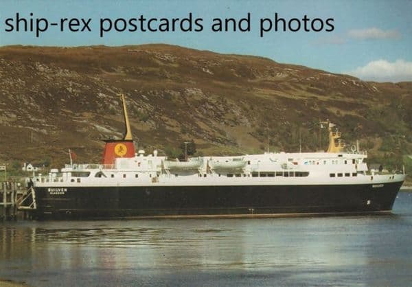 SUILVEN (Caledonian MacBrayne) d1