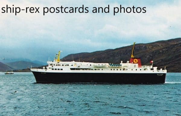 SUILVEN (Caledonian MacBrayne) j