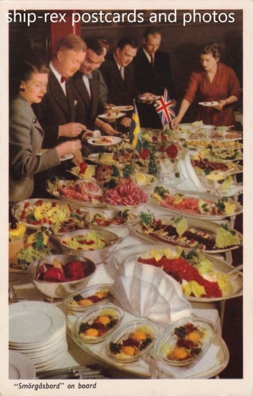 Swedish Lloyd smorgasbord