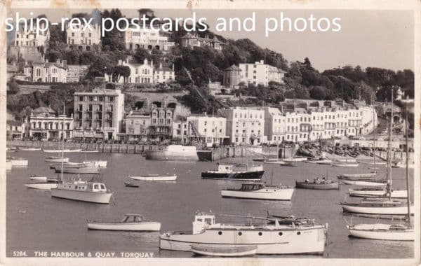 Torquay harbour & quay, Devon a