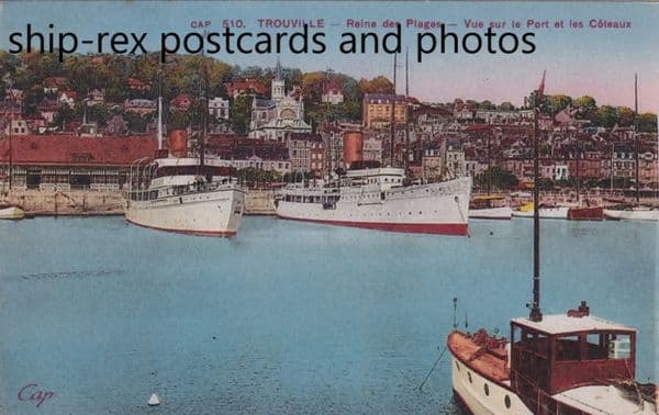 Trouville, Normandy, the port