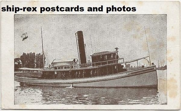 unidentified excursion vessel or ferry