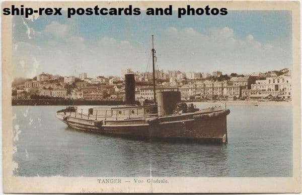 unidentified merchant vessel at Tangier