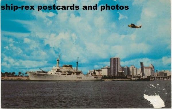 unidentified ship at Miami (Florida)