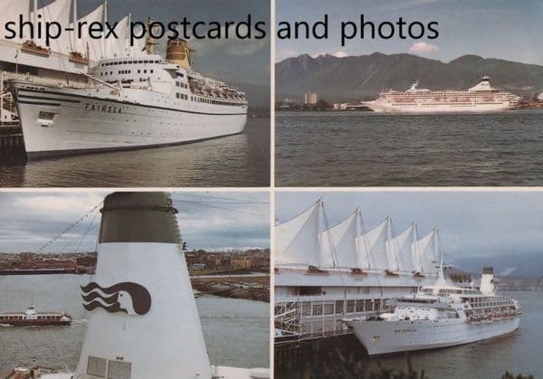 Vancouver, British Columbia, cruise ships