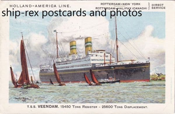VEENDAM (1923, Holland America) c