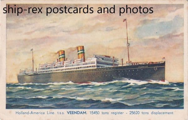 VEENDAM (1923, Holland America) d