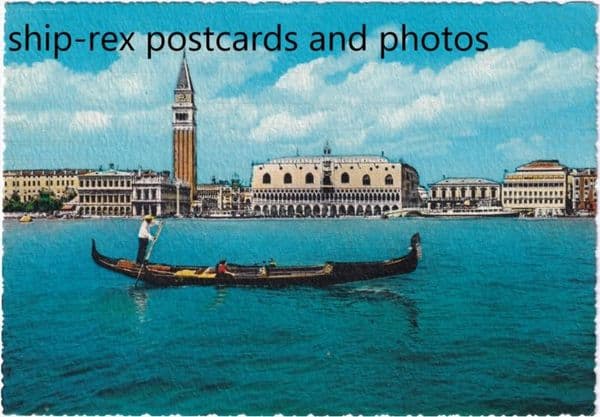 Venice, Italy, gondola and general view