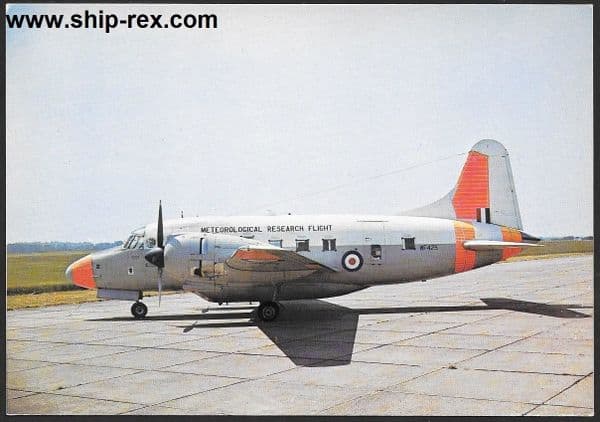 Vickers Varsity at Duxford - postcard