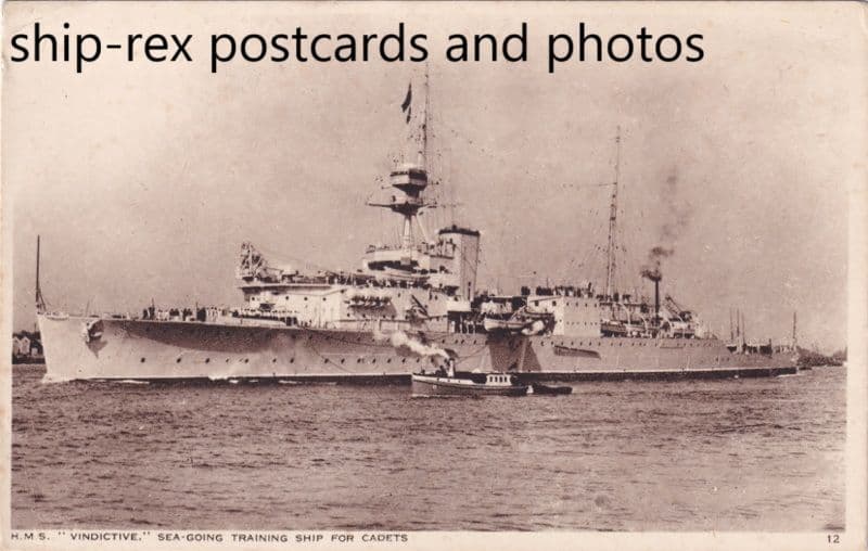 VINDICTIVE 1918 Royal Navy