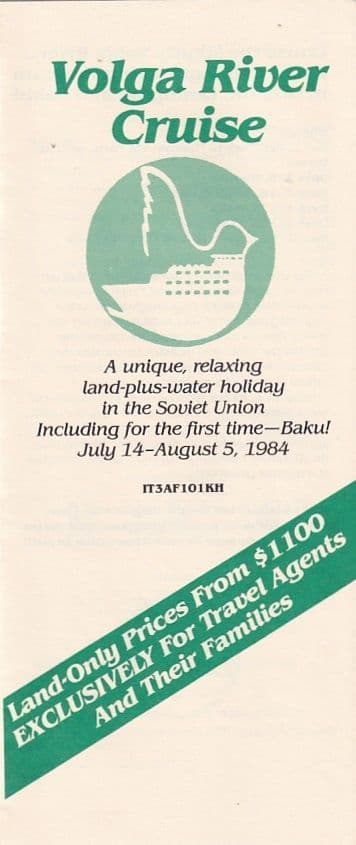 Volga River Cruise 1984,