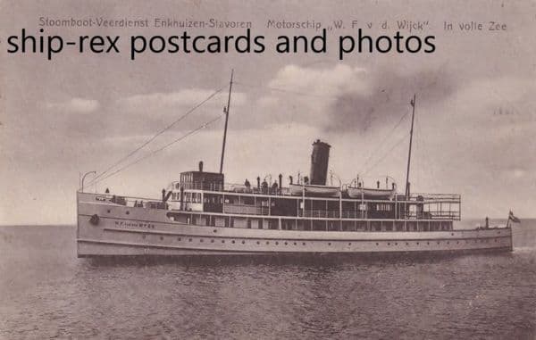 W.F. van der WIJCK (Enkhuizen-Stavoren ferry)