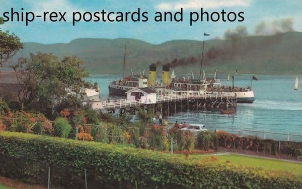 WAVERLEY (1947a, Caledonian SP) at Tighnabruaich