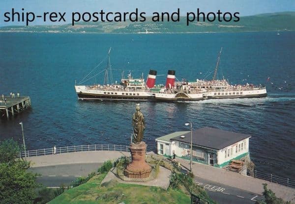 WAVERLEY (1947b) at Dunoon a