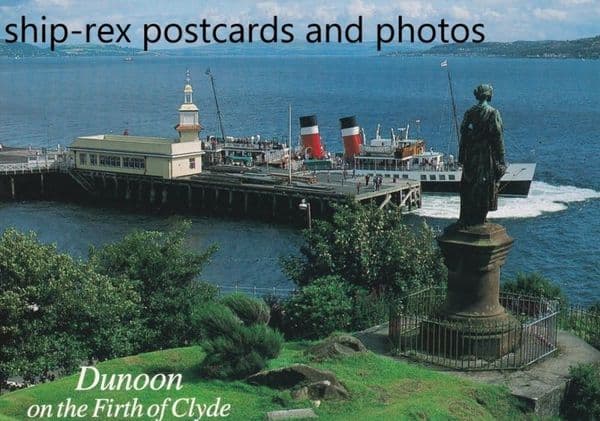WAVERLEY (1947b) at Dunoon b