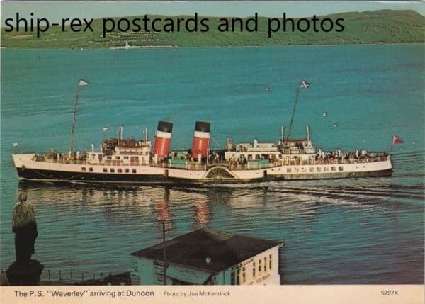 WAVERLEY (1947b) at Dunoon c1