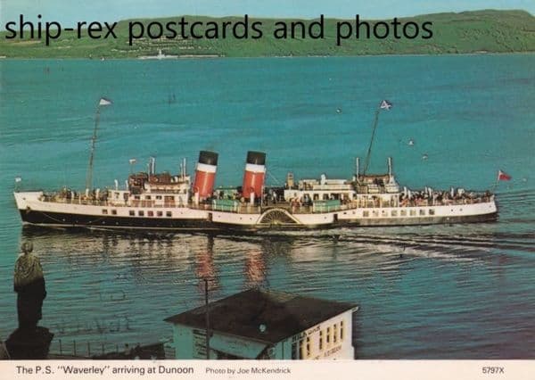 WAVERLEY (1947b) at Dunoon c2