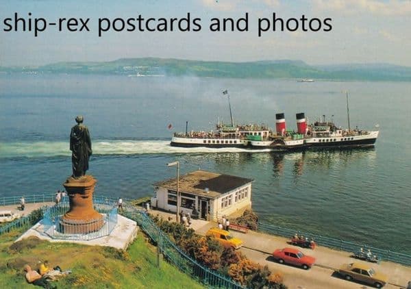 WAVERLEY (1947b) at Dunoon d1