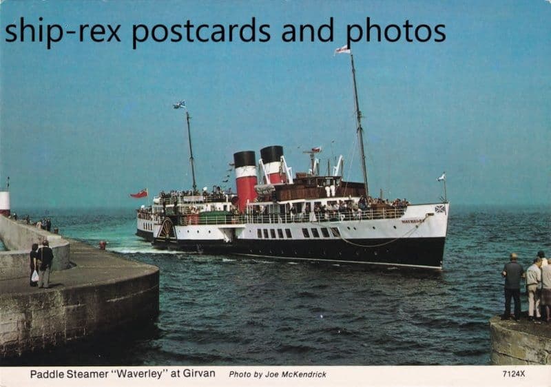 WAVERLEY (1947b) at Girvan